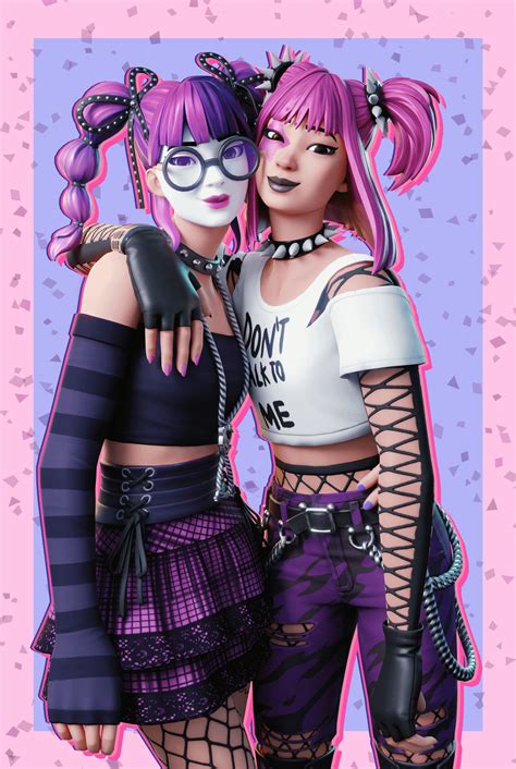 A Drop Dee and Festival Lace render I made! : r/FortNiteBR