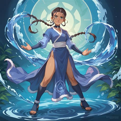 sexy display  katara   seductive atmosphere fullbody display