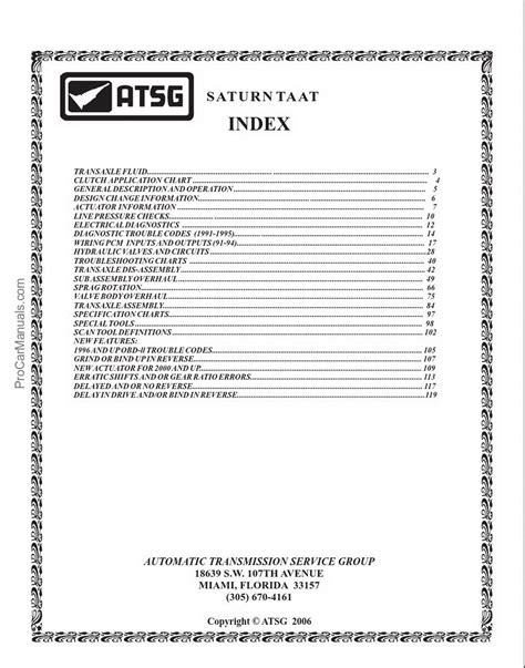 Saturn Cvt Service Manual 3
