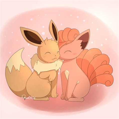 Vulpix X Eevee by DanielXDX156 on DeviantArt