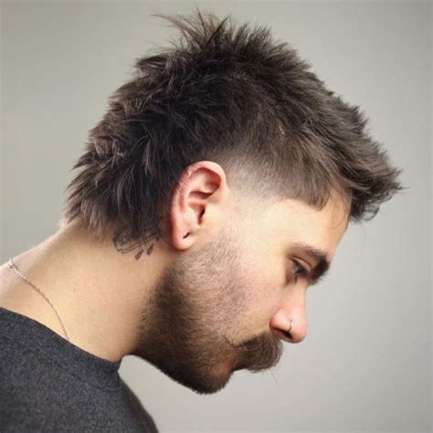 Moderno Corte Mullet Masculino - Corte de Cabelo Mullet Masculino