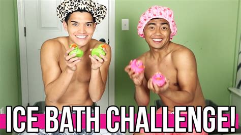 ICE BATH CHALLENGE! - YouTube