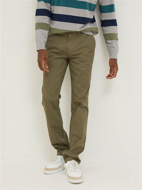 Green Heyshott Slim Stretch Chinos | FatFace