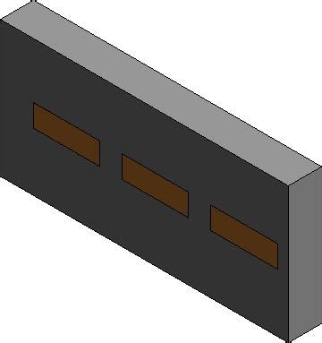 Термовкладыш массив | Библиотека семейств REVIT