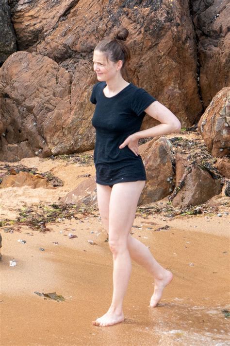 HOLLIDAY GRAINGER Out at a Beach in Devon 07/27/2022 – HawtCelebs