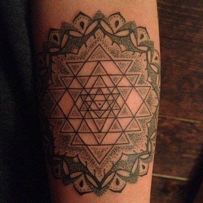 yantra mandala yantra tattoo sacred geometry tattoo tattoos