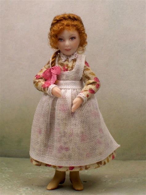1:24th *Mattie* | Dollhouse dolls, Child doll, Miniature dolls