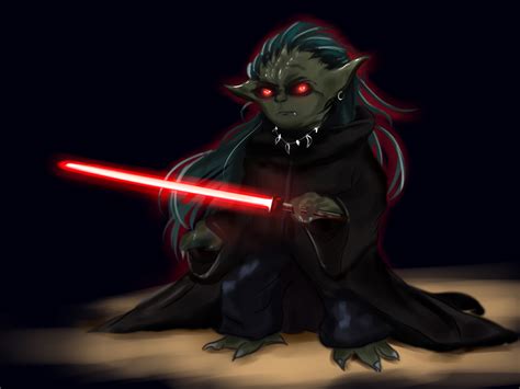 Sith Yoda by Minoritadashi on DeviantArt