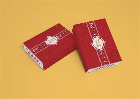 packaging design sweet box behance