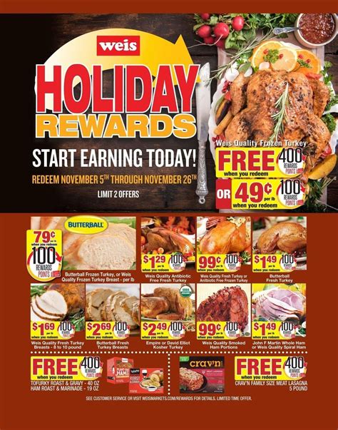 Weis Weekly Ad Flyer October 8 to November 26