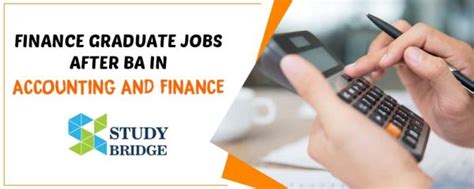job opportunities  ba  accounting  finance graduates uk
