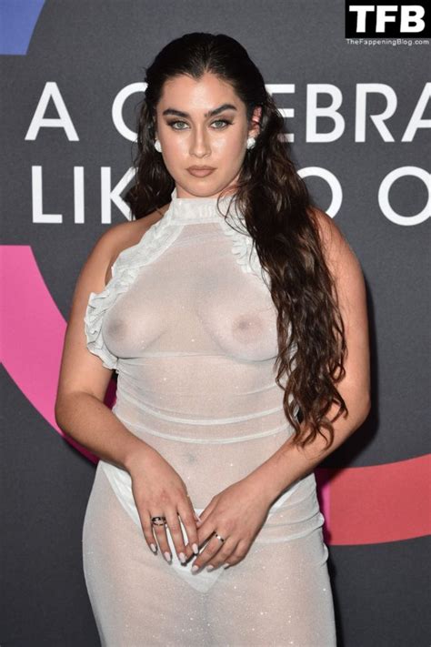 Lauren Jauregui Flashes Her Nude Tits at the Bloomingdale’s 150 x