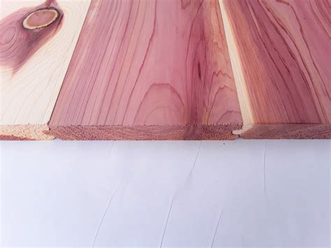 1X6 Tongue and Groove Red Cedar Planks, Free US Shipping