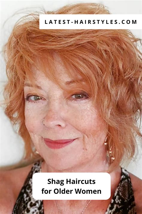 21 youthful shag haircuts for older women – Artofit