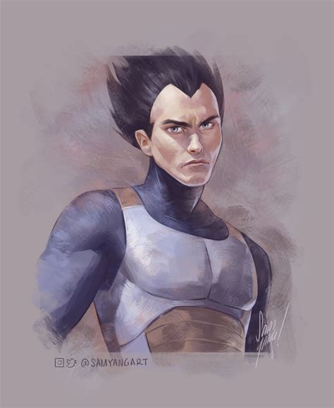 ArtStation - Vegeta, Saiyan Prince