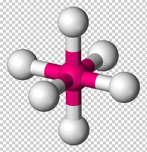 Octahedral Molecular Geometry Molecule VSEPR Theory Octahedron PNG ...