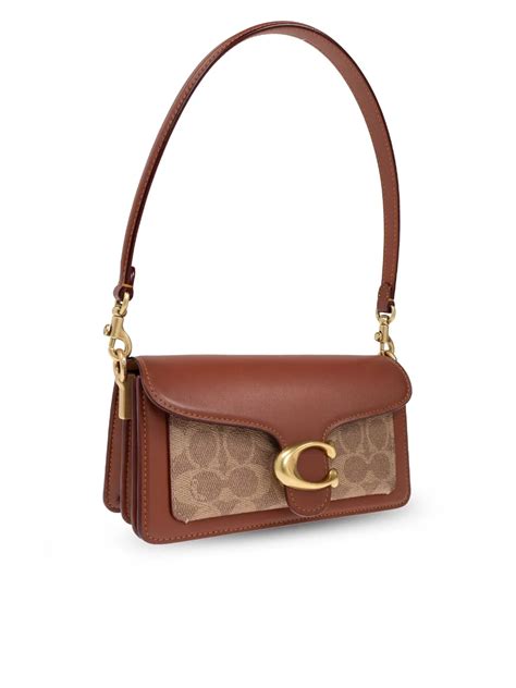 Coach Tabby 20 Shoulder Bag | Brown | FARFETCH