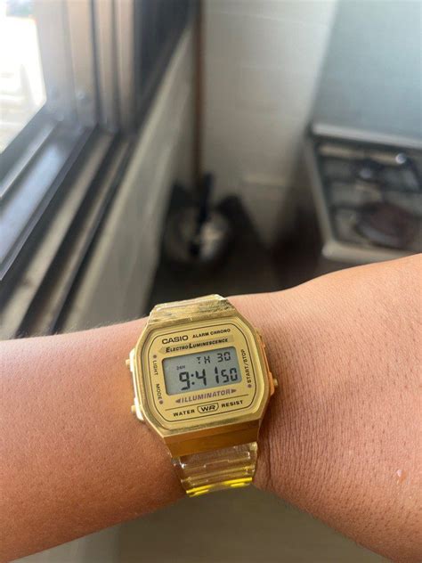 Casio A168, Women's Fashion, Watches & Accessories, Watches on Carousell