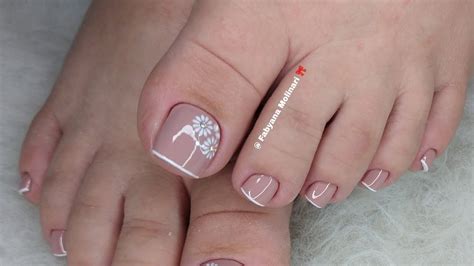 Formato De Unhas Do Pé - Fotos De Unha Decorada Do Pé – Unha Decorada Simples