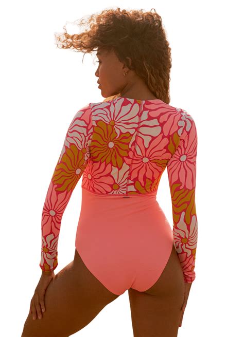 Maaji Triton One Piece Swimsuit - Dali Flowers - www.swimwearsupply.com