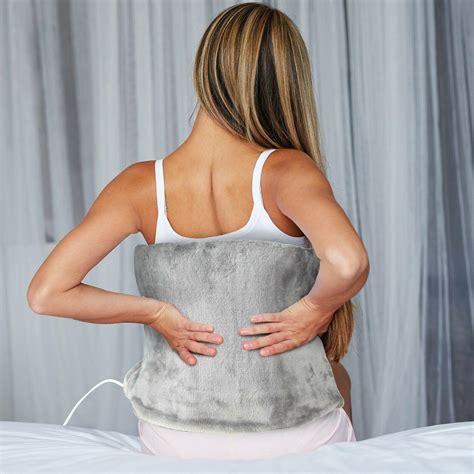 Electric Heated Warmer Heating Pad Timer and He