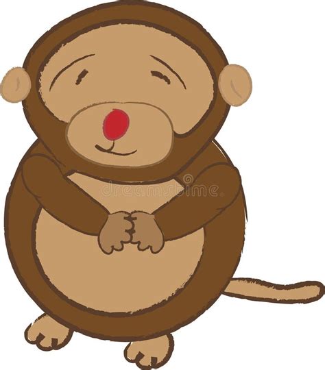 Fat Monkey Cartoon