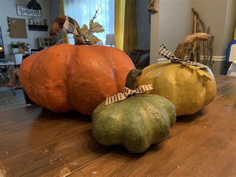 Paper Mache Pumpkin Tutorial | Scrolller