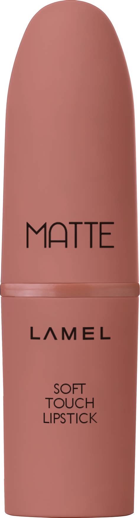 Матовая помада для губ Lamel Matte Soft Touch Lipstick 401 настоящий ...