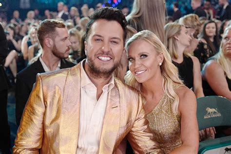 See Luke Bryans Sparkly Surprise for Wife Caroline on Her B-Day