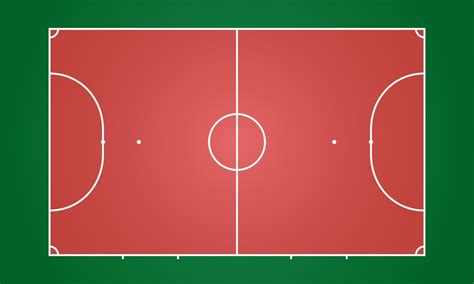 Quadra De Futsal Desenho