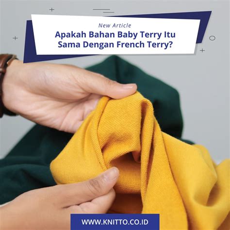 apakah bahan baby terry  sama  french terry
