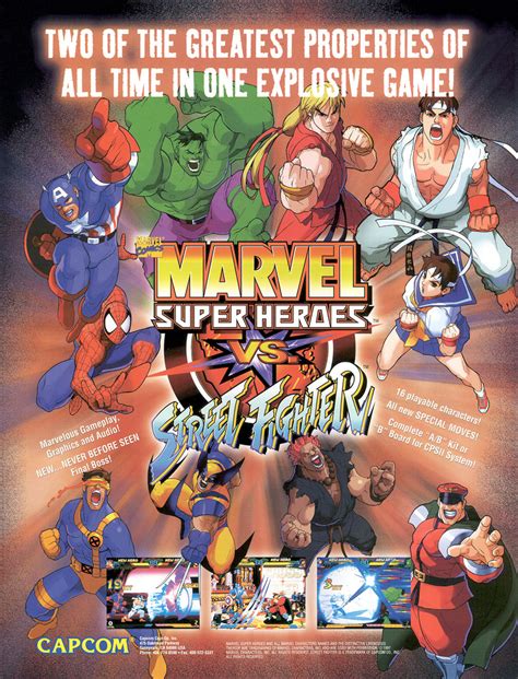 Marvel Street Fighter - Marvel Super Heroes vs. Street Fighter | Marvel Database | Fandom