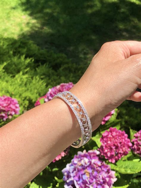 Cece Slip-On diamond bangle — J. Sampieri