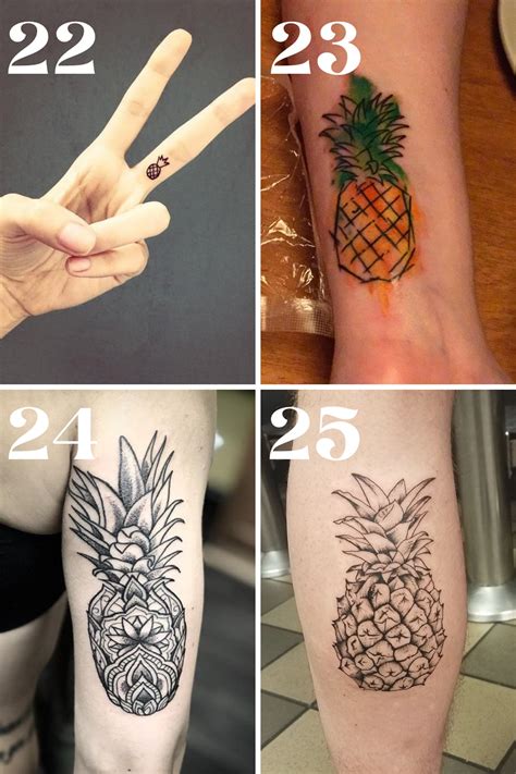 meaning of a pineapple tattoo 1