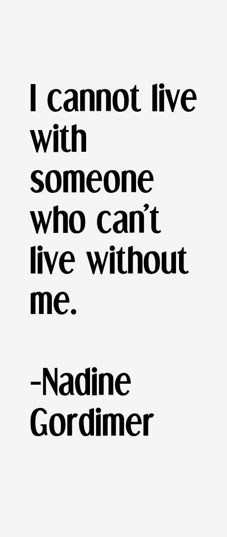 Nadine Gordimer Quotes & Sayings