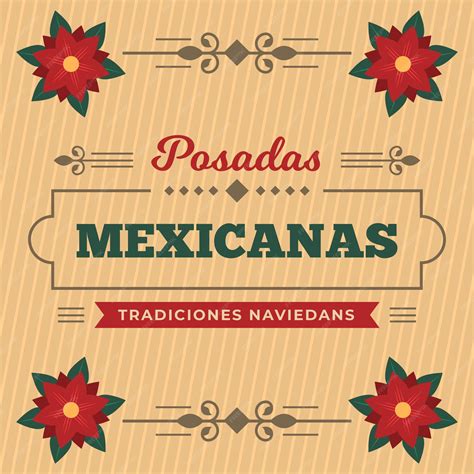 Free Vector | Vintage posadas mexicanas background