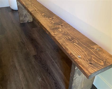 dining table bench etsy