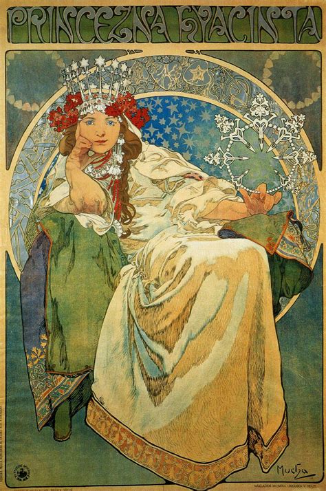 Alphonse Mucha: Princess Hyacinth (1911)