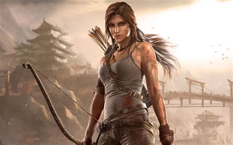 raider, lara croft, rise, croft, 2K, lara, bow, tomb, tomb raider HD