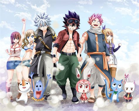 Epic Anime Crossover HD: Shiki, Rebecca, Haru & Fairy Tail Legends