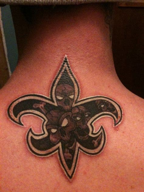 New Orleans Saints Tattoo Picture | Saint tattoo, Tattoos, Tattoo prices