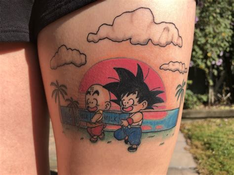 dragon ball tattoo ideas 9