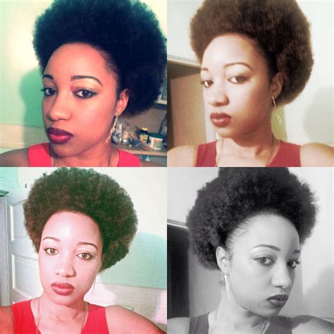 Embracing my inner Foxy brown #blacksplotation #bighair #naturalhair #
