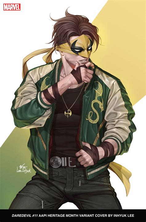 Daredevil #11 Inhyuk Lee Iron Fist Asian American and Pacific Islander