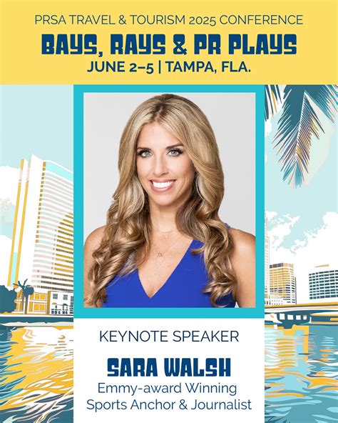 Public - 🏆 Emmy-winning sports anchor Sara Walsh takes the stage at