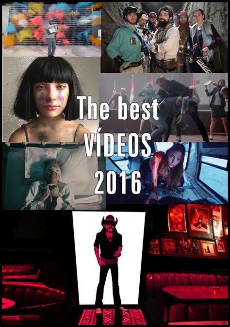 Los mejores vídeos musicales del 2016