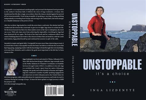 BOOK “UNSTOPPABLE. It’s a choice” | Becoming Unstoppable