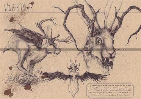 Wolpertinger by Zellgarm on DeviantArt