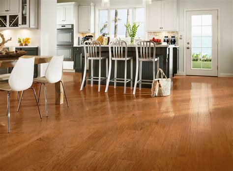 Cherry Hardwood Flooring Living Room