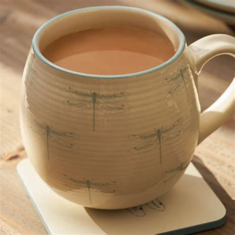 Mug: 1 x 500ml Sophie Allport Dragonfly Hug Mug, Ceramic - The Big